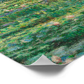 The Japanese Bridge (Water-Lily Pond), Monet Poster (Hoek)