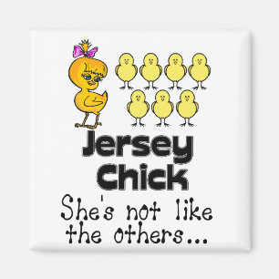 The Jersey Chick Magneet