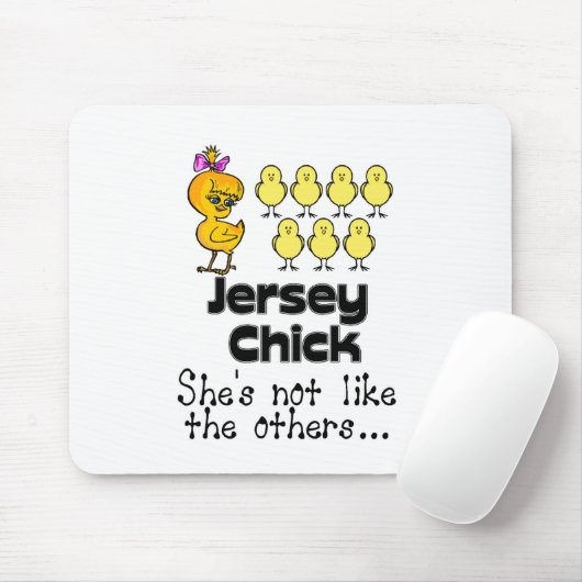 The Jersey Chick Muismat (Met muis)