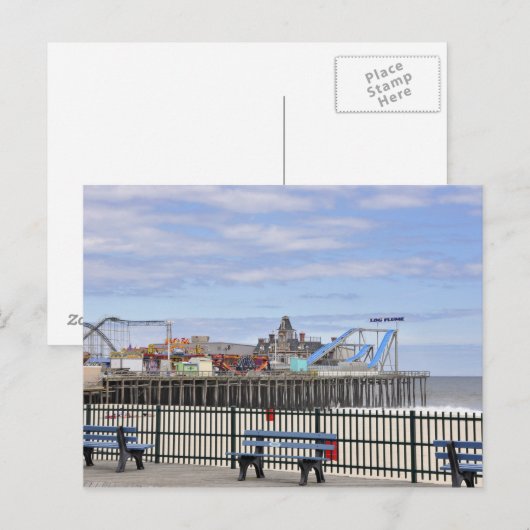 The Jersey Shore at Seaside Heights Briefkaart (Voorkant / Achterkant)