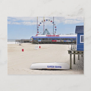 The Jersey Shore at Seaside Heights Briefkaart