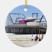 The Jersey Shore at Seaside Heights Keramisch Ornament (Voorkant)