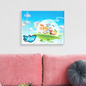 The Jetsons | Afdruk van het familiezeildoek Canvas Afdruk (Insitu (Woonkamer))
