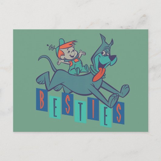 The Jetsons | Elroy & Astro Besties Briefkaart (Voorkant)