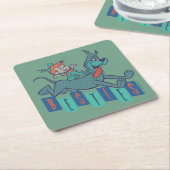 The Jetsons | Elroy & Astro Besties Kartonnen Onderzetters (Schuin)