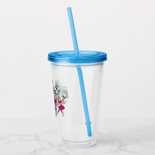 The Jetsons | Familiedanspartner Acrylische tumble Acryl Drinkbeker (Links)