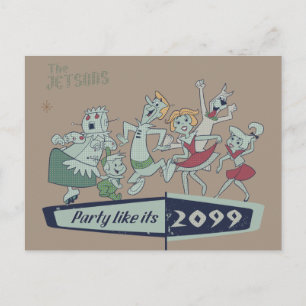 The Jetsons   Feestpartij 2099 Briefkaart