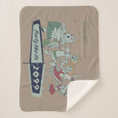 The Jetsons | Feestpartij 2099 Sherpa Deken (Voorkant)