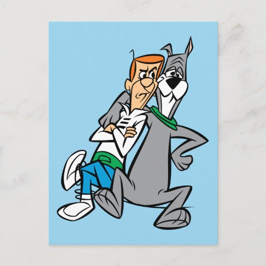 The Jetsons | George & Astro Buddies Briefkaart (Voorkant)