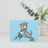 The Jetsons | George & Astro Hug Briefkaart (Staand voorkant)