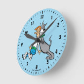 The Jetsons | George & Astro Hug Ronde Klok (Hoek)