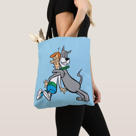 The Jetsons | George & Astro Hug Tote Bag (Dichtbij)
