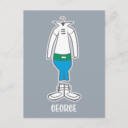 The Jetsons | George's Suit Briefkaart (Voorkant)