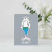 The Jetsons | George's Suit Briefkaart (Staand voorkant)