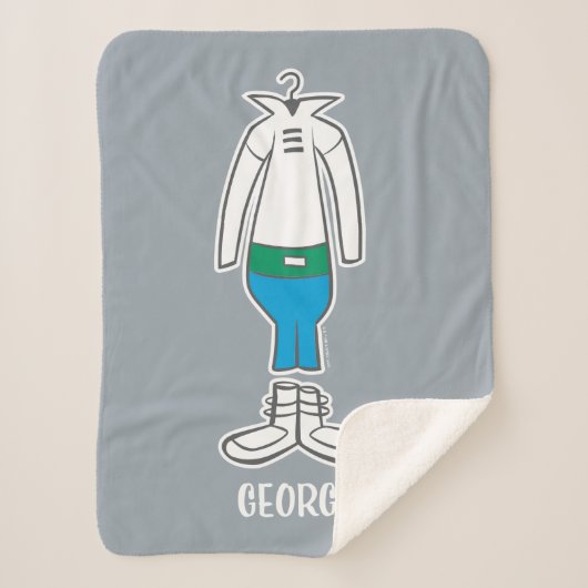 The Jetsons | George's Suit Sherpa Deken (Voorkant)