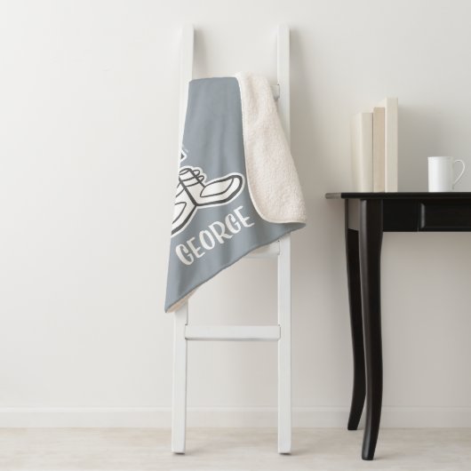 The Jetsons | George's Suit Sherpa Deken (In situ)