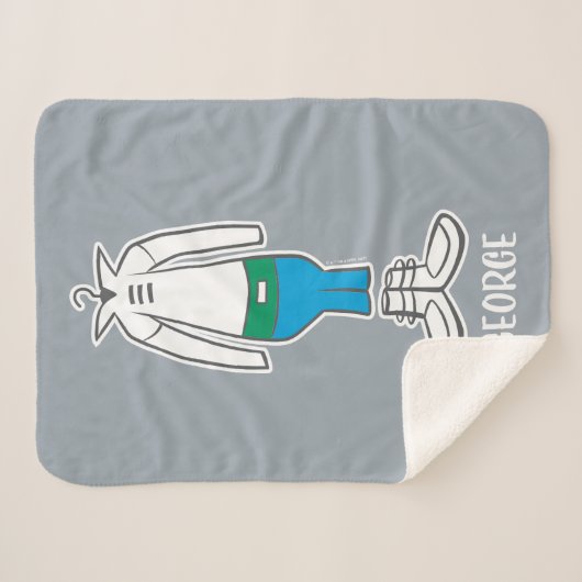The Jetsons | George's Suit Sherpa Deken (Voorkant (horizontaal))