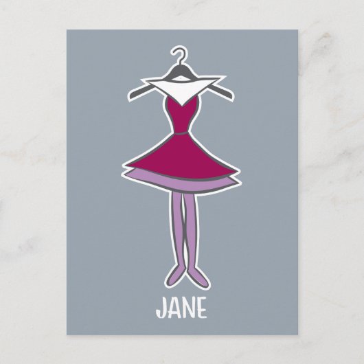 The Jetsons | Jane's Dress Briefkaart (Voorkant)