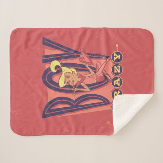 The Jetsons | Jongen Crazy Sherpa Deken (Voorkant (horizontaal))