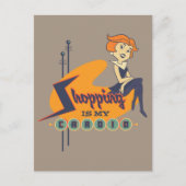 The Jetsons | Winkelen is mijn therapie Briefkaart (Voorkant)