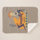 The Jetsons | Winkelen is mijn therapie Sherpa Deken (Voorkant (horizontaal))