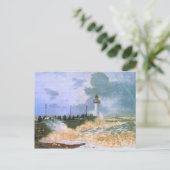 The Jetty at Le Havre - Claude Monet Briefkaart (Staand voorkant)