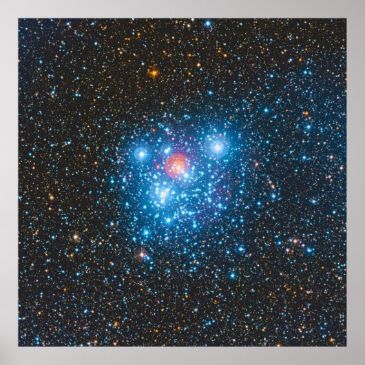 The Jewel Box Kappa Crucis Star Cluster NGC 4755 Poster (Voorkant)