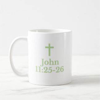 The John 11:25-26 Mug Koffiemok