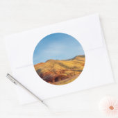 The John Day Fossil Beds Ronde Sticker (Envelop)