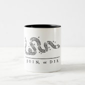 The Join of Die Tweekleurige Koffiemok (Center)