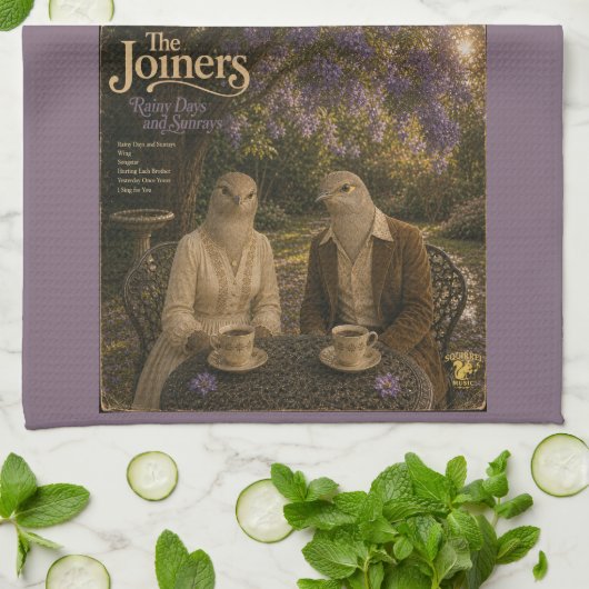 The Joiners Album: een Parodie Theedoek (Gevouwen)