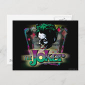 The Joker - Face and Logo Briefkaart (Voorkant / Achterkant)