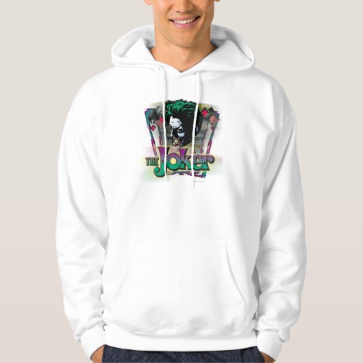 The Joker - Face and Logo Hoodie (Voorkant)