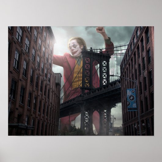 "The Joker in New York", Joker Fan Art Poster (Voorkant)