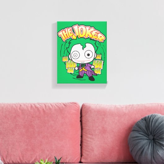 The Joker - Mini Canvas Afdruk (Insitu (Woonkamer))