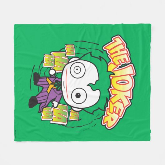 The Joker - Mini Fleece Deken (Voorkant (Horizontaal))