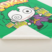 The Joker - Mini Sherpa Deken (3/4)
