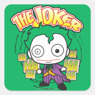 The Joker - Mini Vierkante Sticker