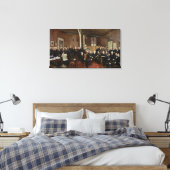The Journal des Debats, 1889 Canvas Afdruk (Insitu (Slaapkamer))
