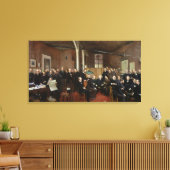 The Journal des Debats, 1889 Canvas Afdruk (Insitu (Woonkamer))