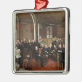 The Journal des Debats, 1889 Metalen Ornament (Links)