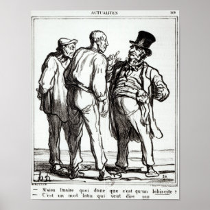 The Journal "Le Charivari" Poster