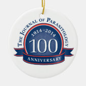 The Journal of Parasitology 100th Jubileum Keramisch Ornament (Voorkant)