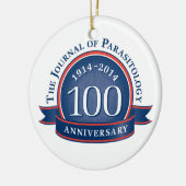 The Journal of Parasitology 100th Jubileum Keramisch Ornament (Links)