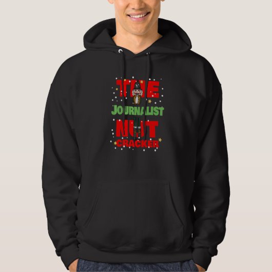 The Journalist Nutcracker   Christmas Journalist Hoodie (Voorkant)