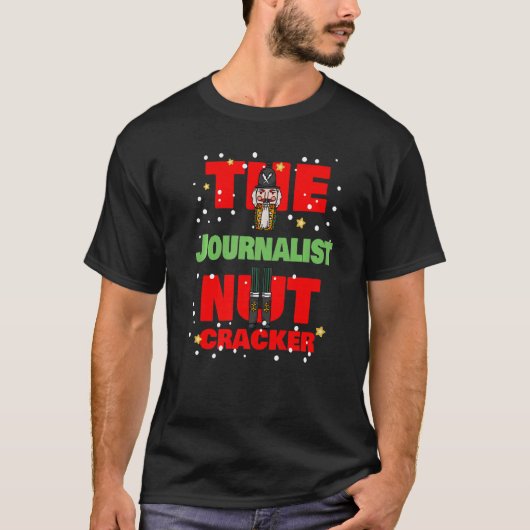 The Journalist Nutcracker   Christmas Journalist T-shirt (Voorkant)