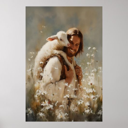 The Journey Home The Good Shepherd Jesus Easter Poster (Voorkant)