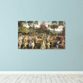 The Journey of Moses, c.1481-83 Canvas Afdruk (Insitu (Houten vloer))