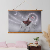 The Journey Winter Queen and Polar Beer Artwork Hangend Wandkleed (Slaapkamer)