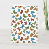 The Joy of Butterflies Happy Birthday   Kaart (Achterkant)